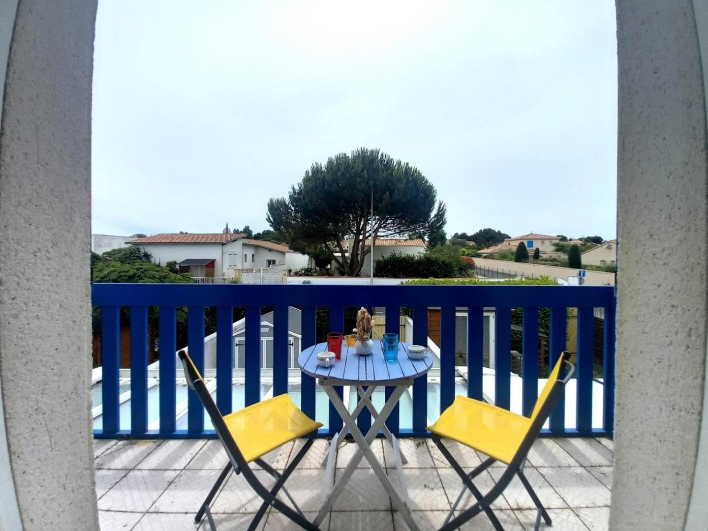 Meschers Sur Gironde - Appartement - Residence Sur Le Port Avec Balcon Exteriér fotografie